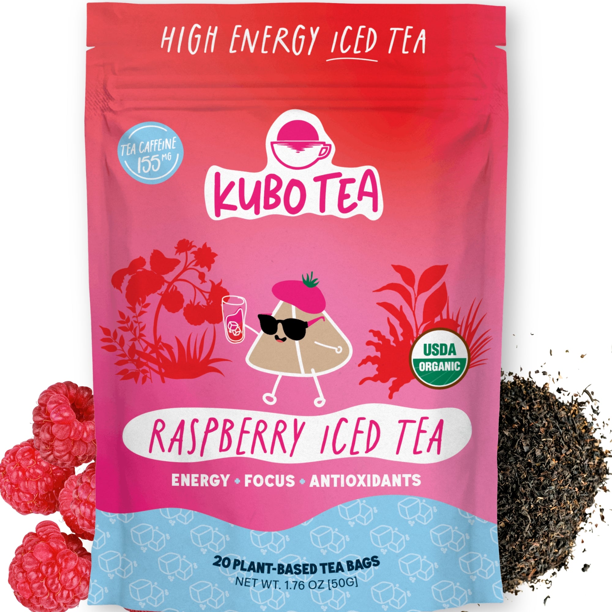 Raspberry Iced Tea – Kubo Tea